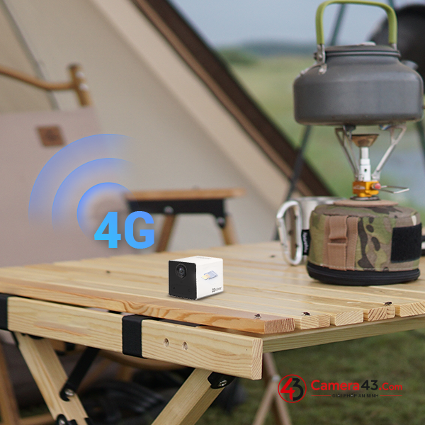 Camera dùng pin 3MP EZVIZ CB2 2K & 4G: góc quay rộng, quan sát toàn diện không gian trong nhà Camera dùng pin 3MP EZVIZ CB2 2K & 4G: góc quay rộng, quan sát toàn diện không gian trong nhà