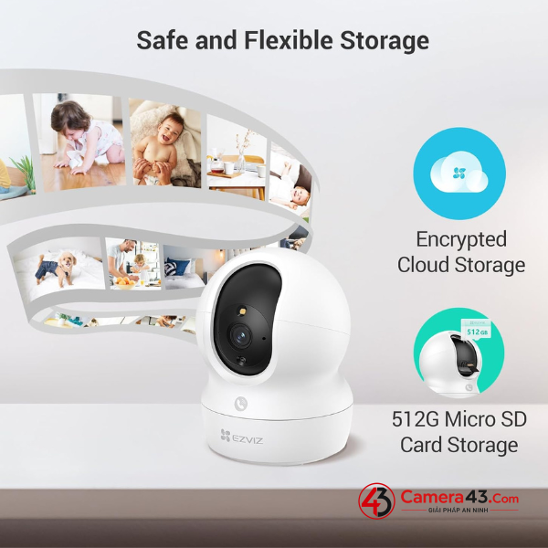 Camera WiFi quay quét thông minh EZVIZ CP1 Pro 1080P (Trong nhà) Camera WiFi quay quét thông minh EZVIZ CP1 Pro 1080P (Trong nhà)