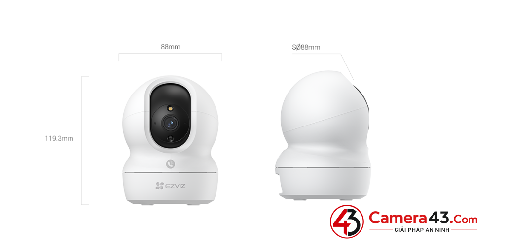 Camera WiFi quay quét thông minh EZVIZ CP1 Pro 1080P (Trong nhà) Camera WiFi quay quét thông minh EZVIZ CP1 Pro 1080P (Trong nhà)
