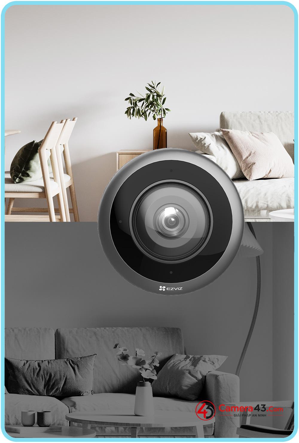 Camera Wifi mắt cá trong nhà EZVIZ E4P 3K (3K+)