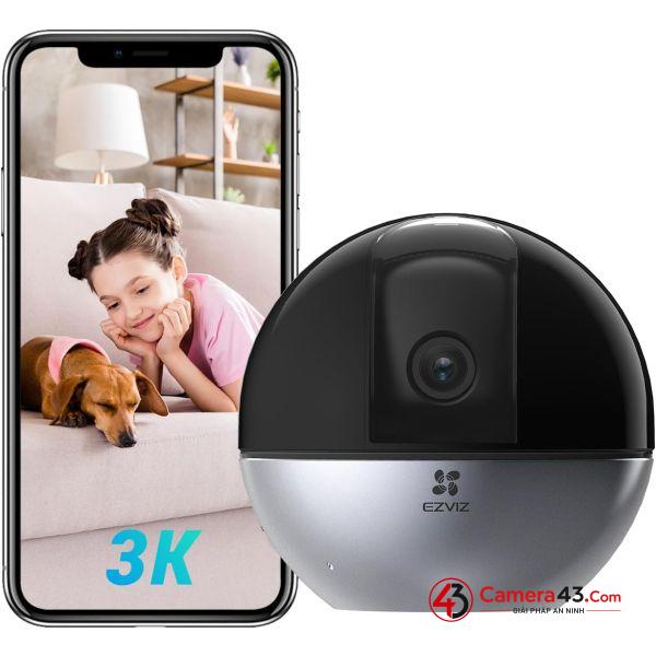 Camera WiFi quay quét thông minh EZVIZ E6 3K 5MP (Trong nhà) Camera WiFi quay quét thông minh EZVIZ E6 3K 5MP (Trong nhà)