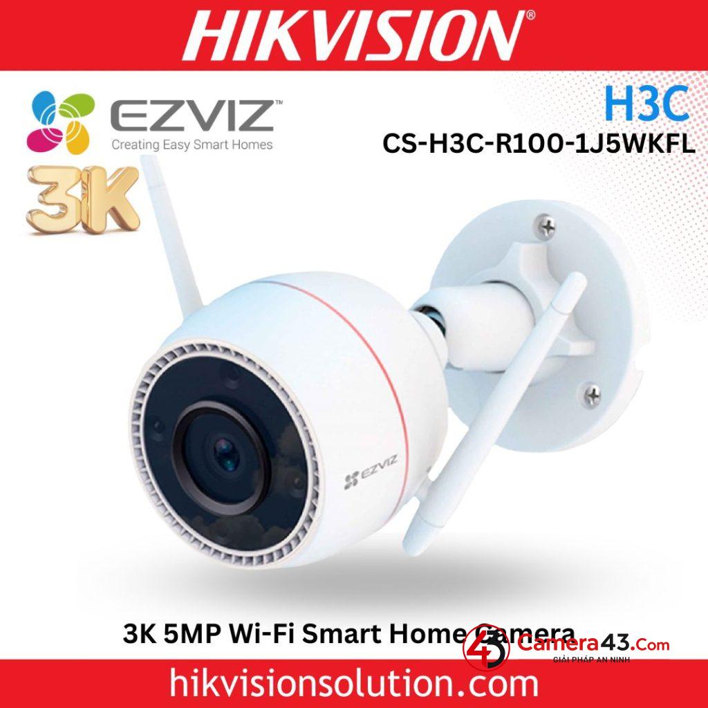 Camera WiFi thông minh 5MP EZVIZ H3C 3K