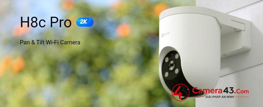 Camera WiFi quay quét EZVIZ H8C Pro 2K 3MP Camera WiFi quay quét EZVIZ H8C Pro 2K 3MP