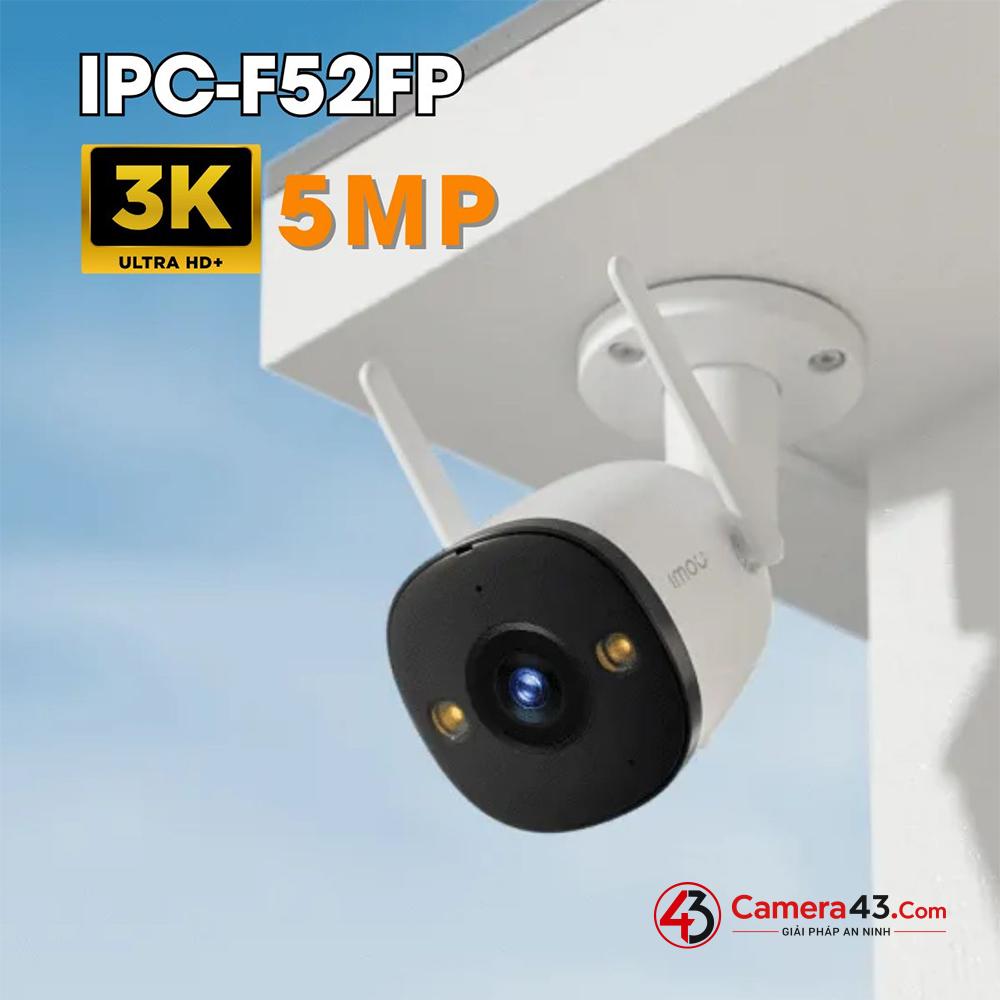 IMOU IPC-F52FP 5MP - Tầm nhìn ban đêm sắc nét, quan sát rõ ràng trong bóng tối IMOU IPC-F52FP 5MP - Tầm nhìn ban đêm sắc nét, quan sát rõ ràng trong bóng tối