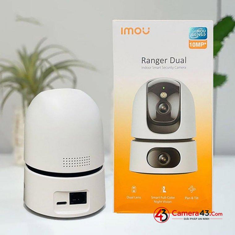 Camera Wifi iMOU Ranger Dual 10MP - Chất lượng hình ảnh 10MP, quan sát rõ mọi chi tiết