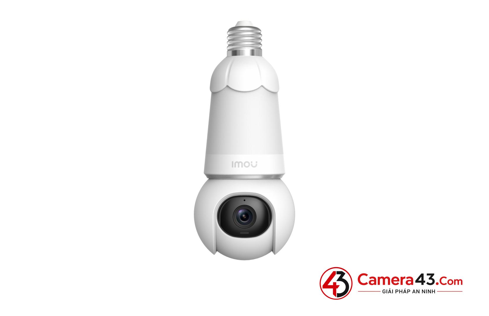 Camera Wifi quay quét bóng đèn 5MP iMOU IPC-S6DP-5M0WEB-E27