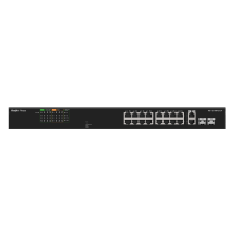 Unmanaged switch 16 cổng PoE RUIJIE REEYE RG-ES118FGS-LP