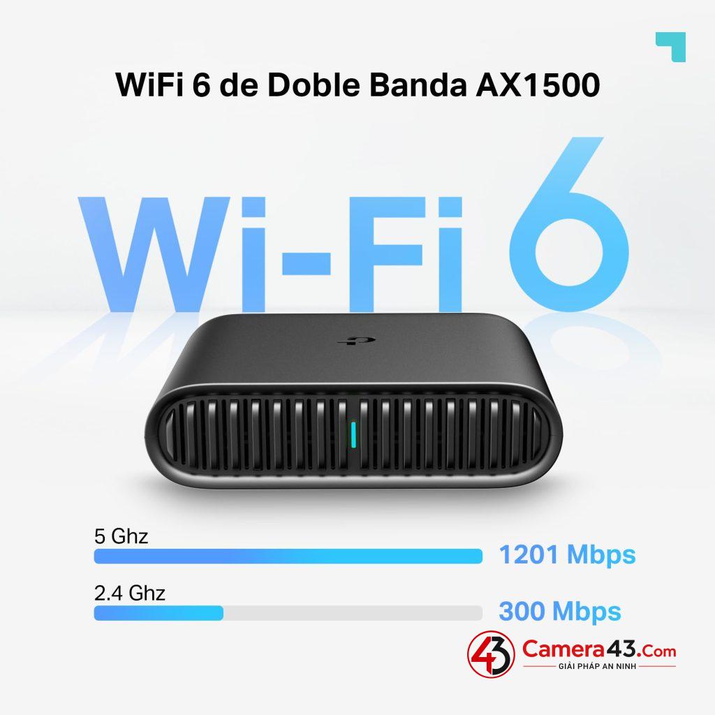 Router Di Động Wi-Fi 6 AX1500 TP-LINK - bảo mật cao, an toàn cho mọi thiết bị kết nối Router Di Động Wi-Fi 6 AX1500 TP-LINK - bảo mật cao, an toàn cho mọi thiết bị kết nối